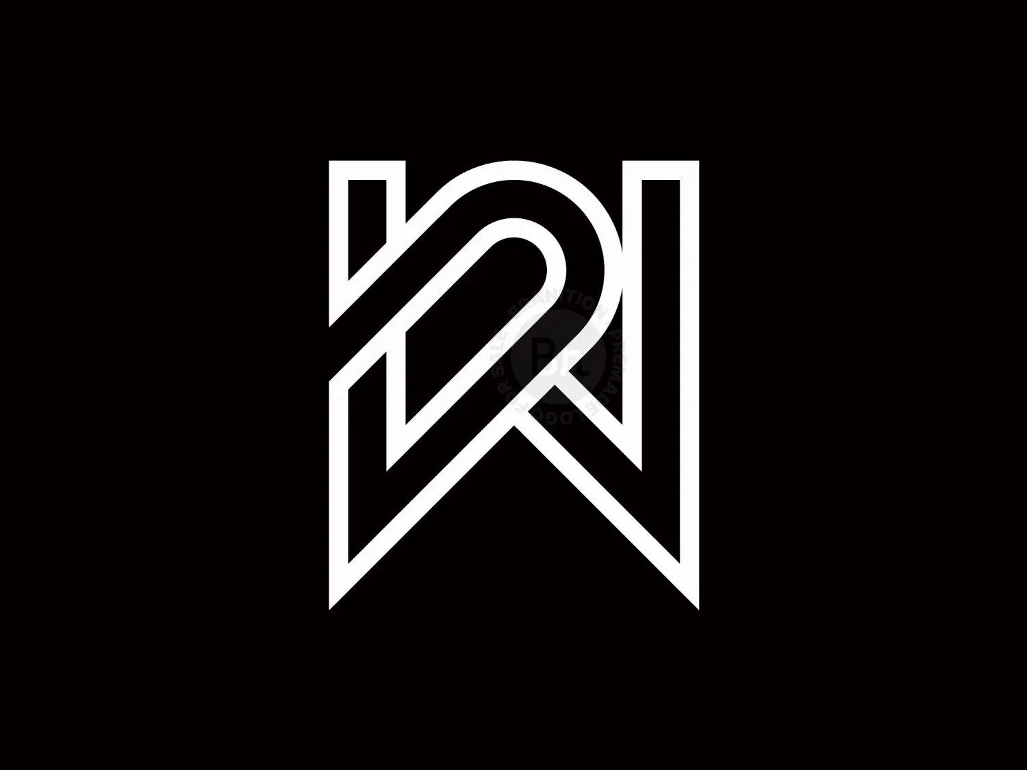 Luxury WD DW Letter Mark Logo