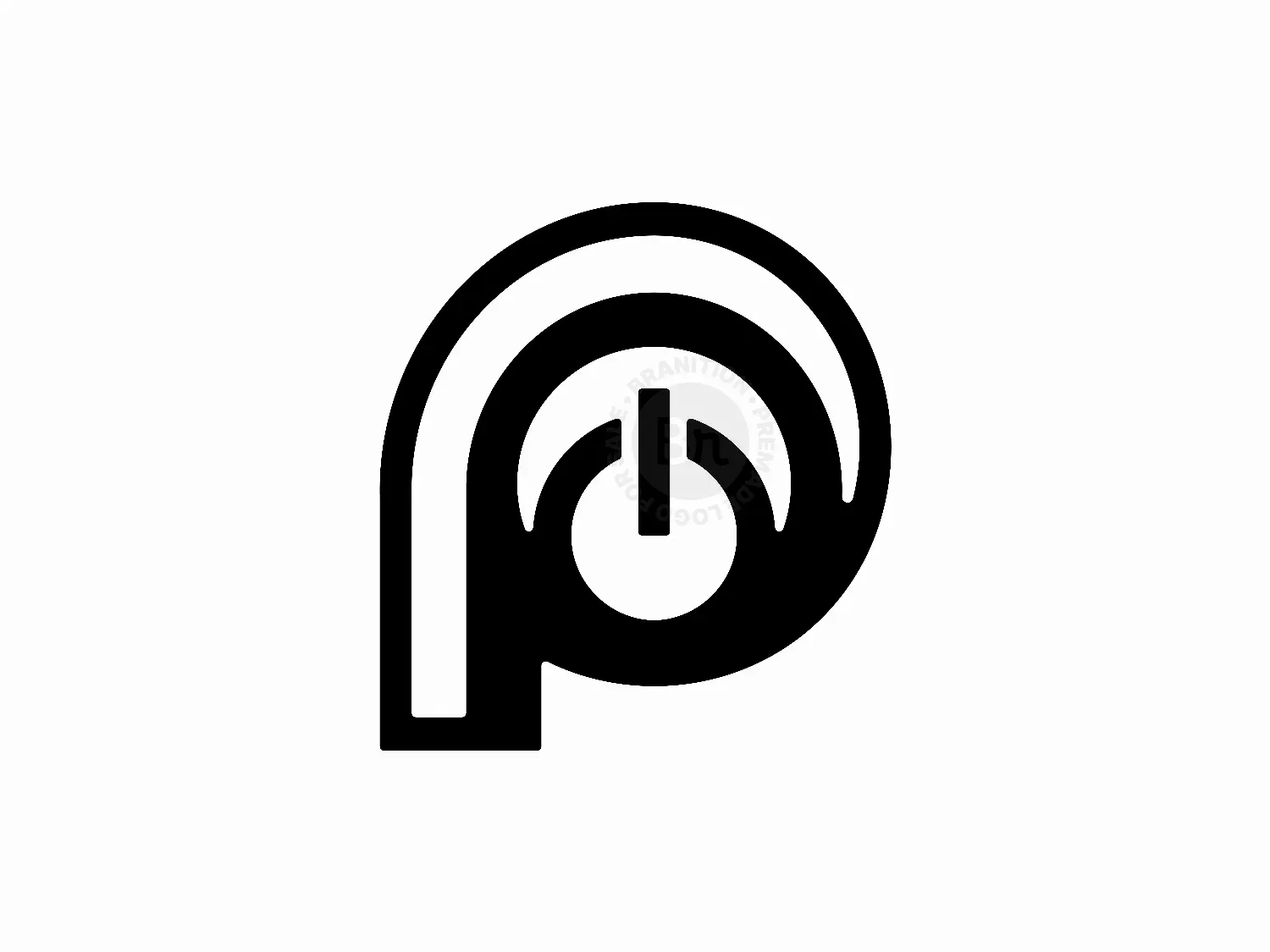p logo 0