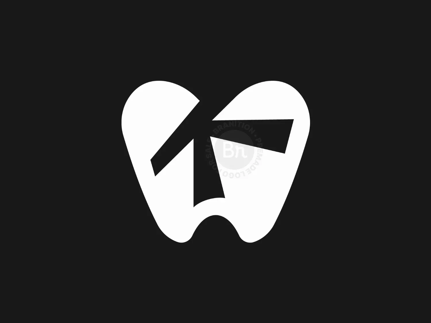 Letter K Dental Logo