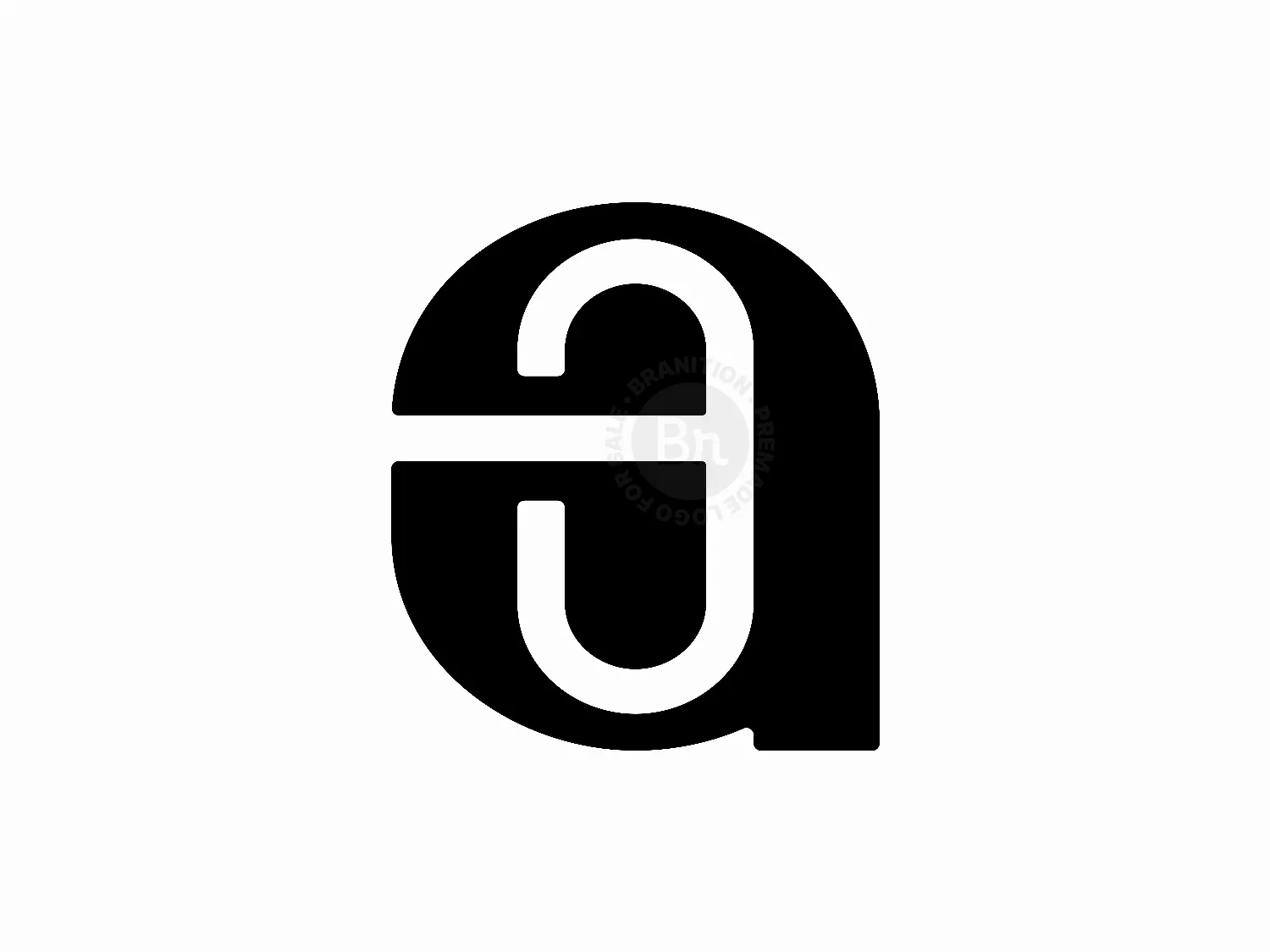 Letter AI Initial IA Lowercase Monogram Logo