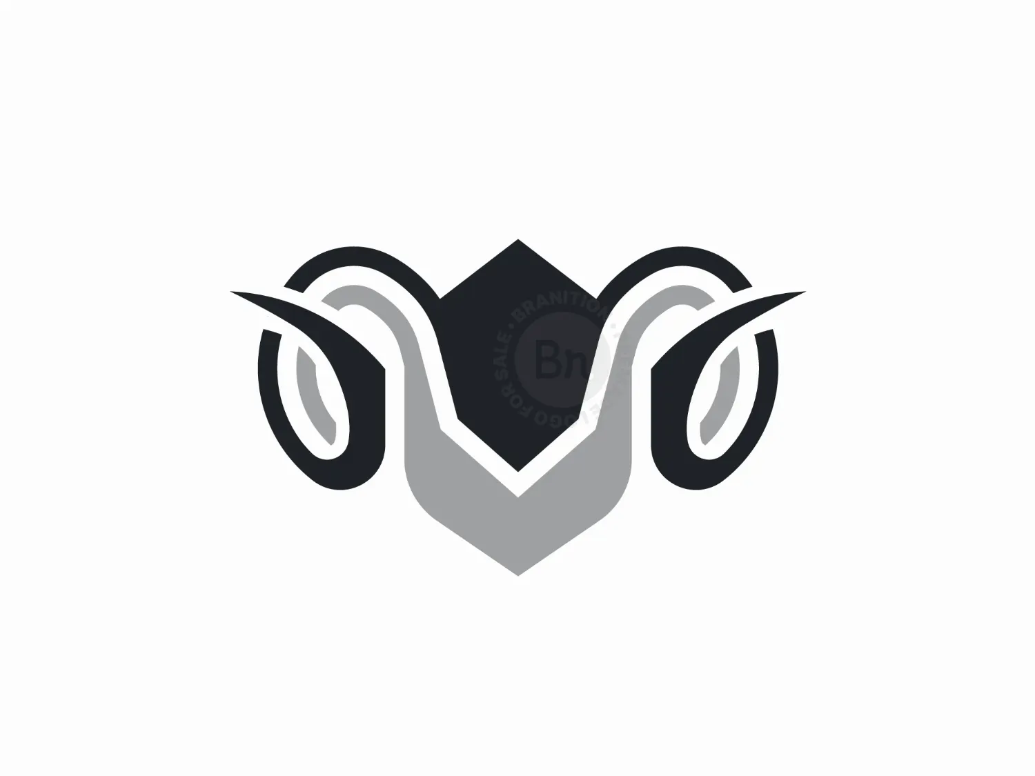 Goat Ram Shield Logo
