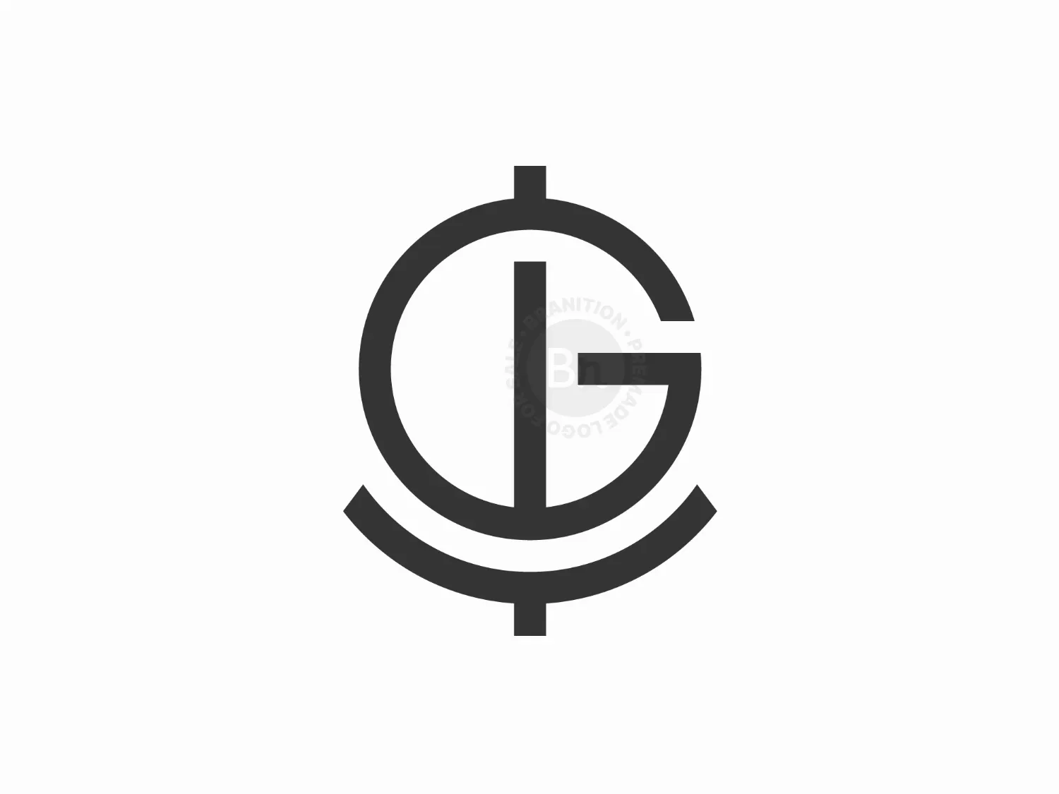 Letter G Anchor Logo