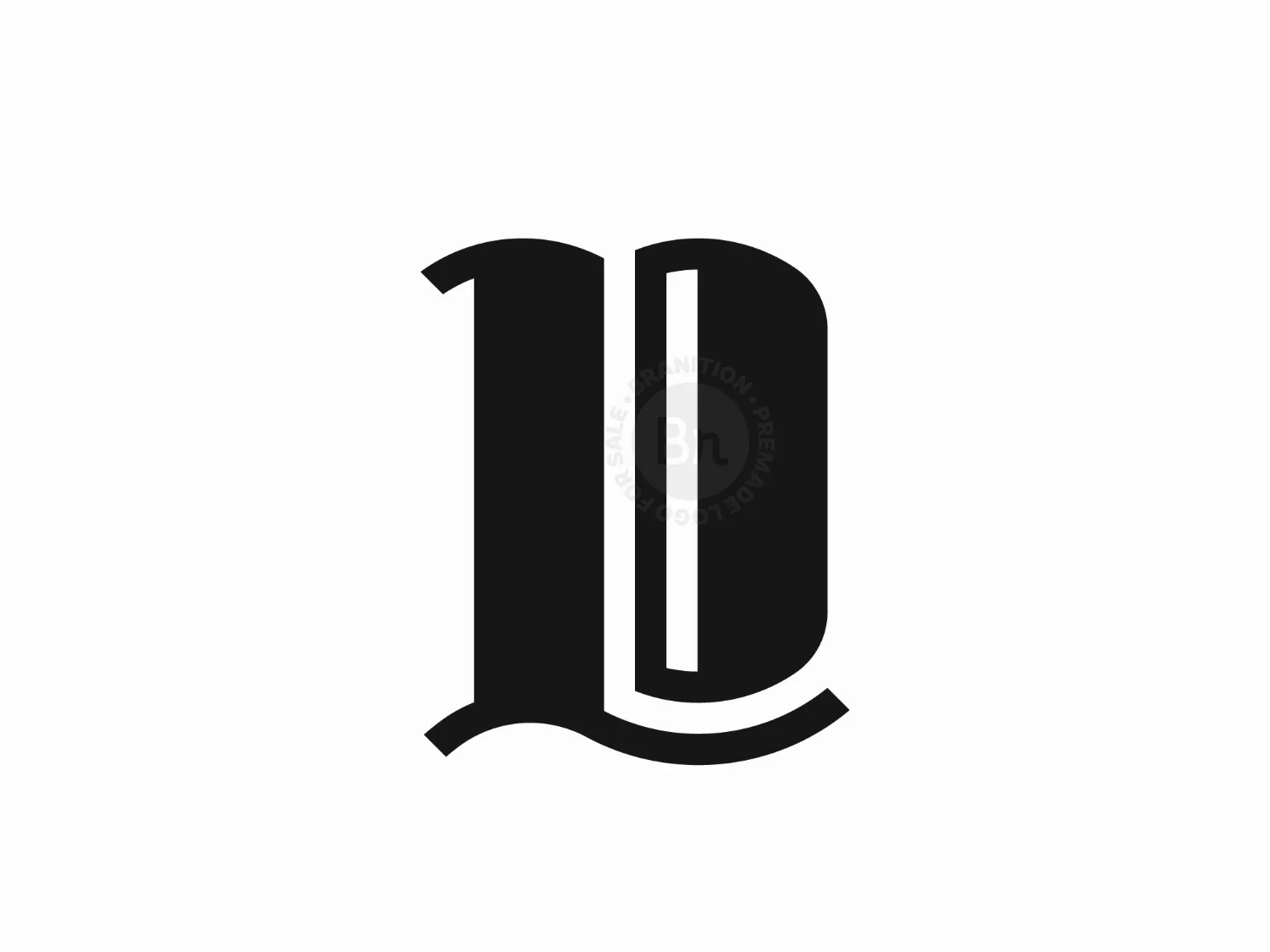 Letter LD Or DL Logo