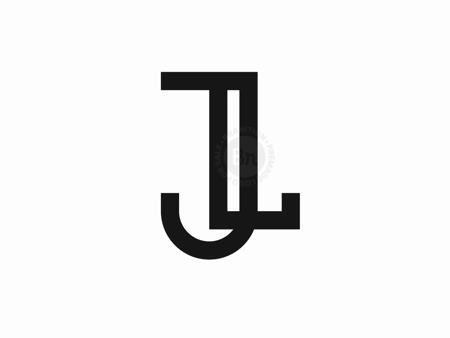 Letter JL Or LJ Logo