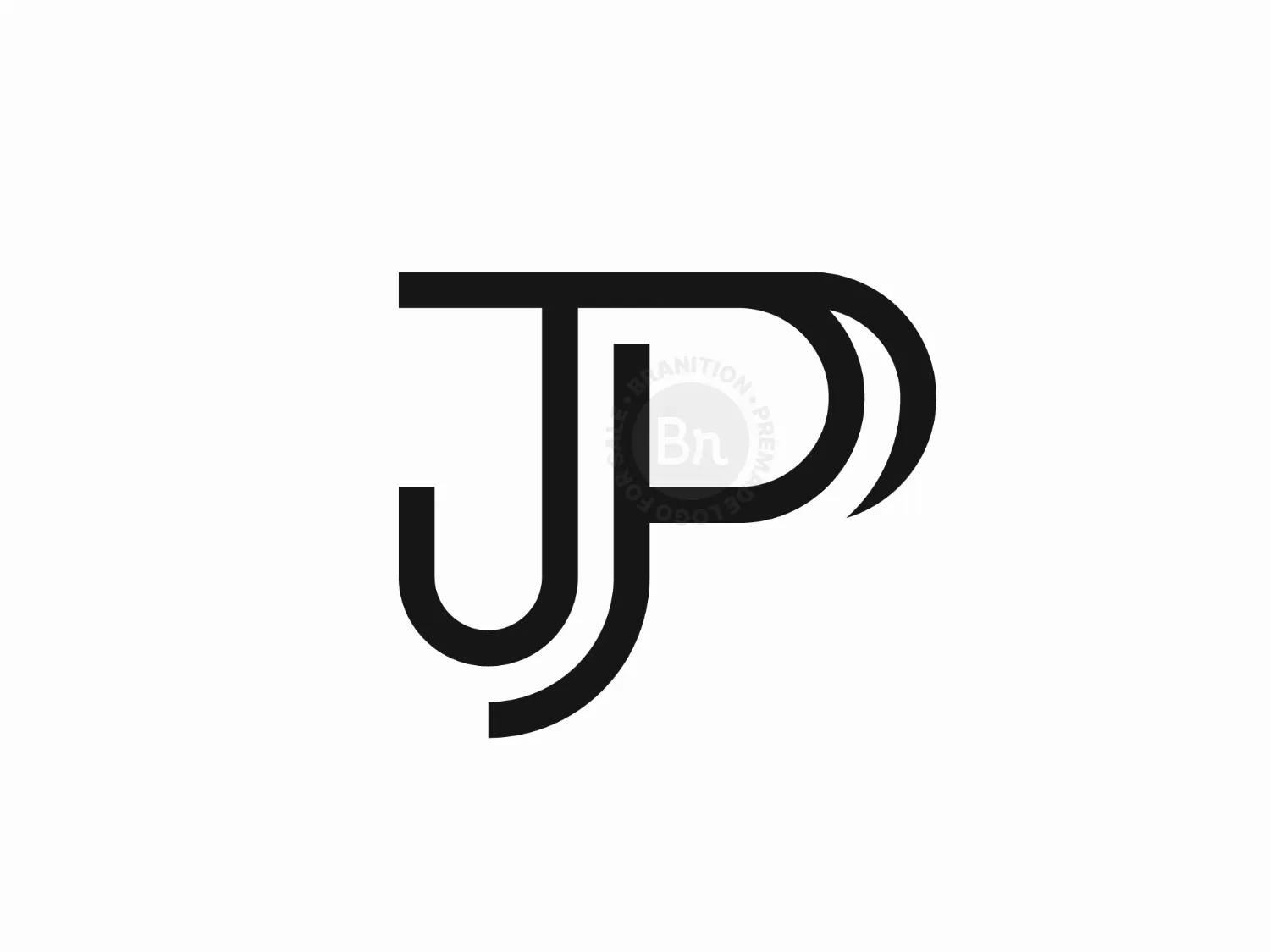 Letter JP Ot PJ Logo