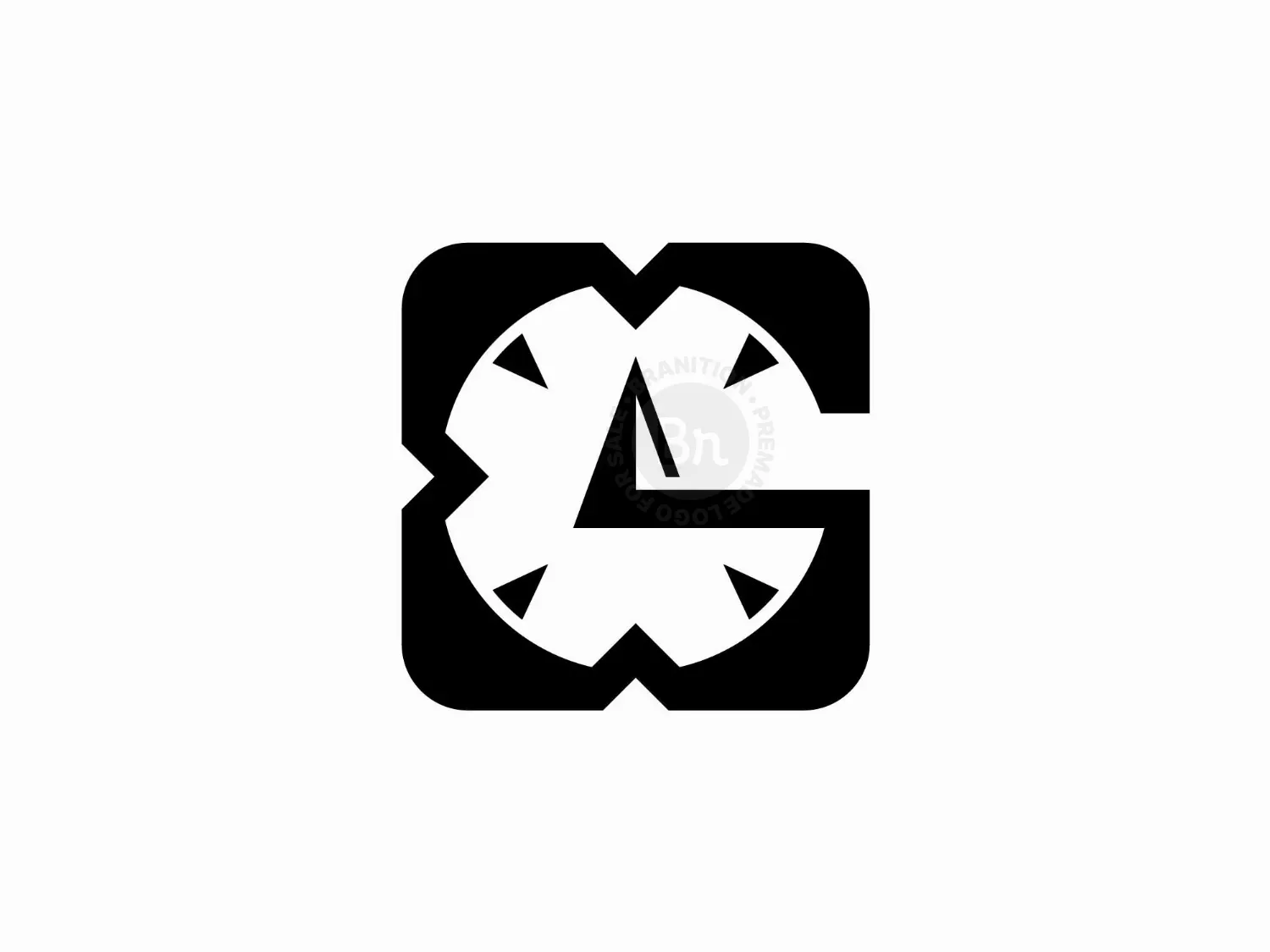 Letter G Compass Logo