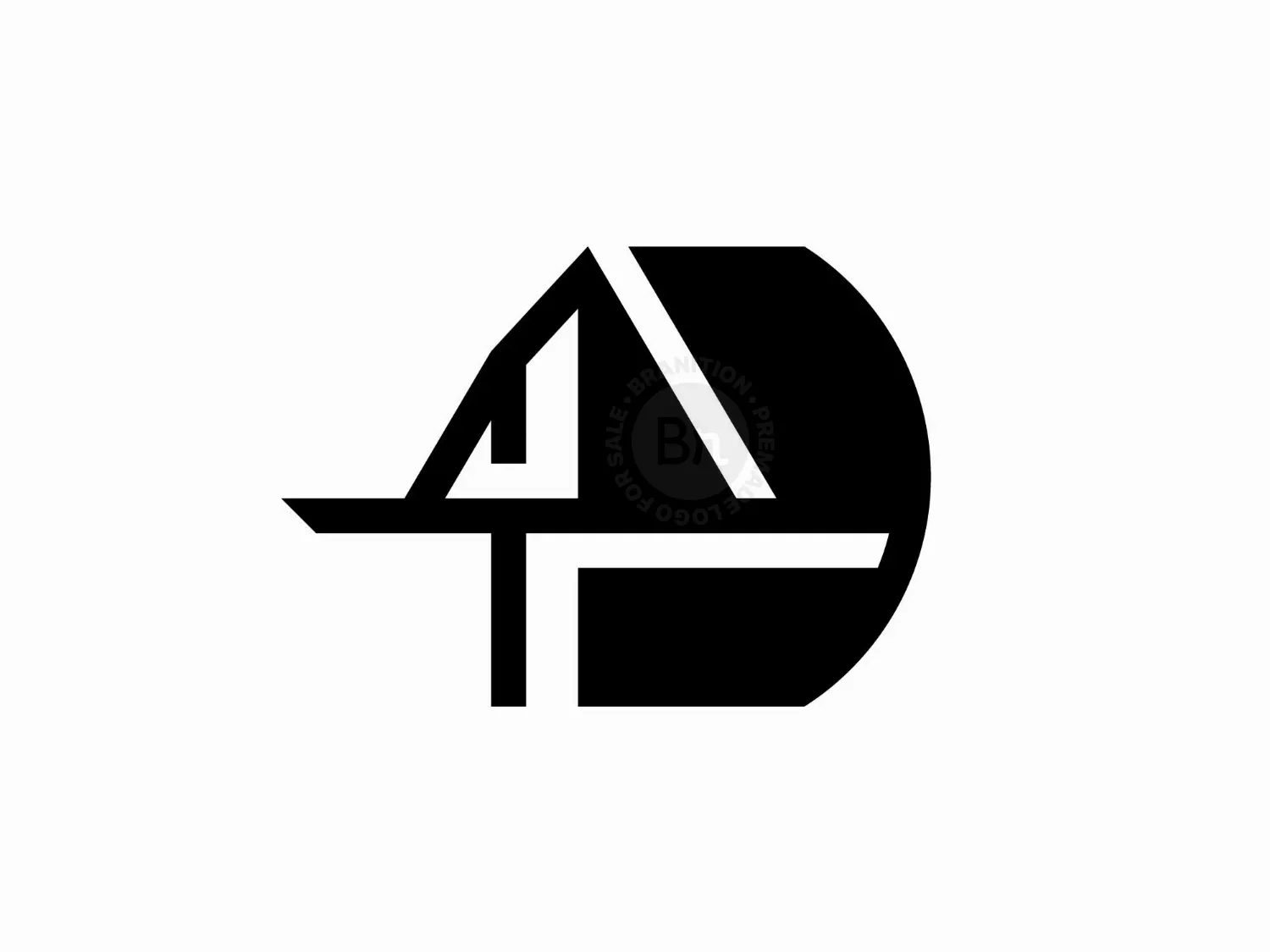 Letter D Bridge Logo