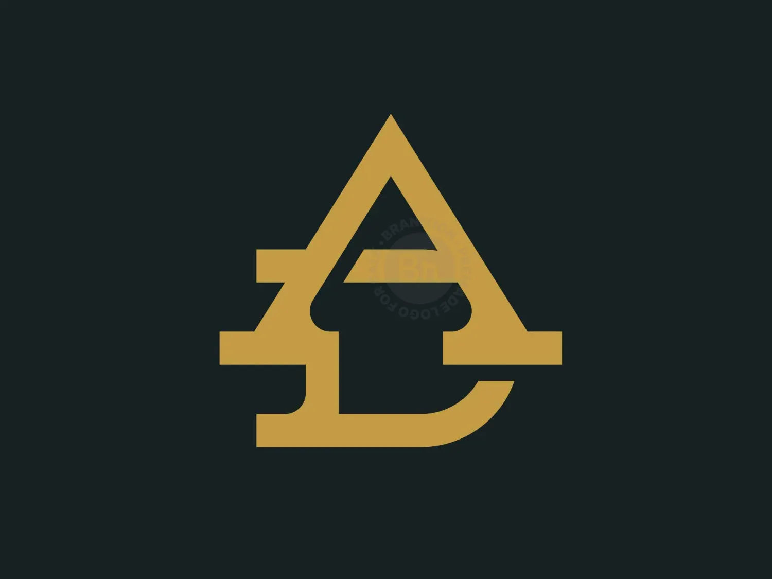 Letter AD Or DA Logo