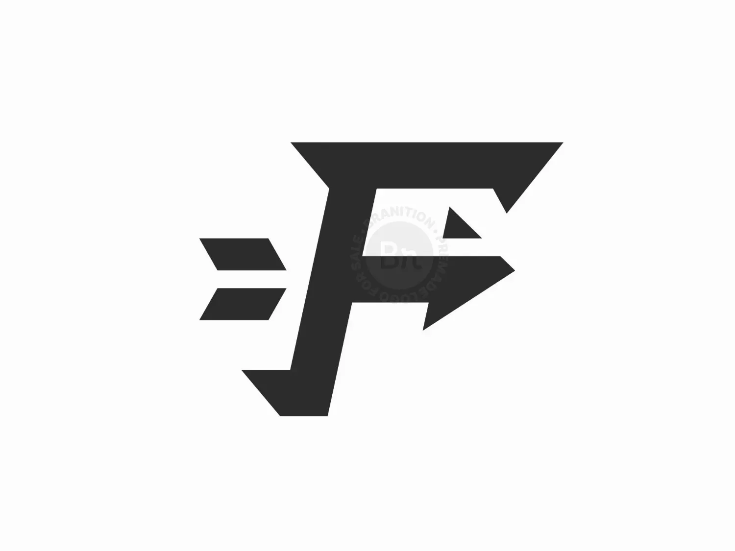 Letter F Arrow Logo