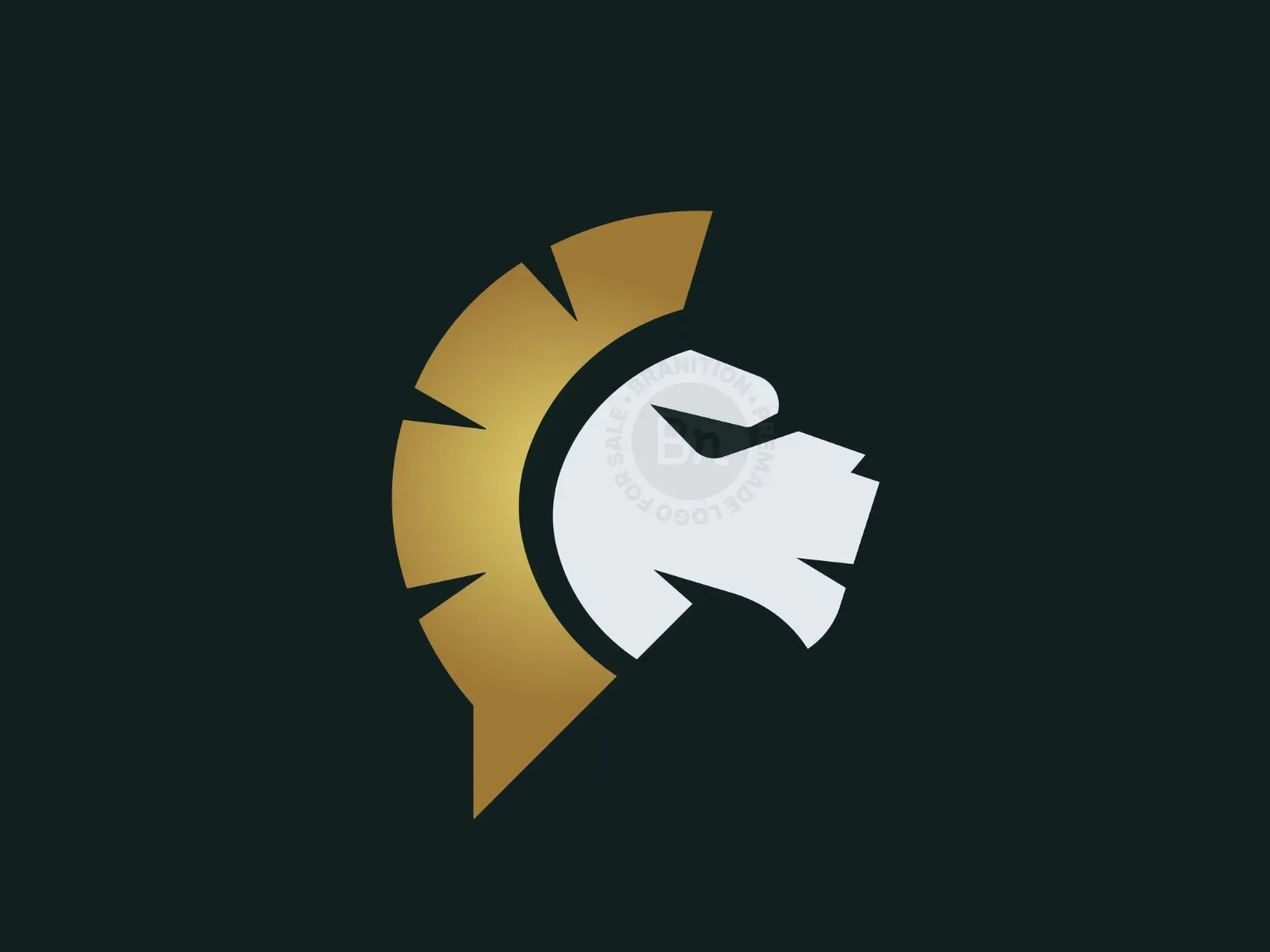 Lion Spartan Logo
