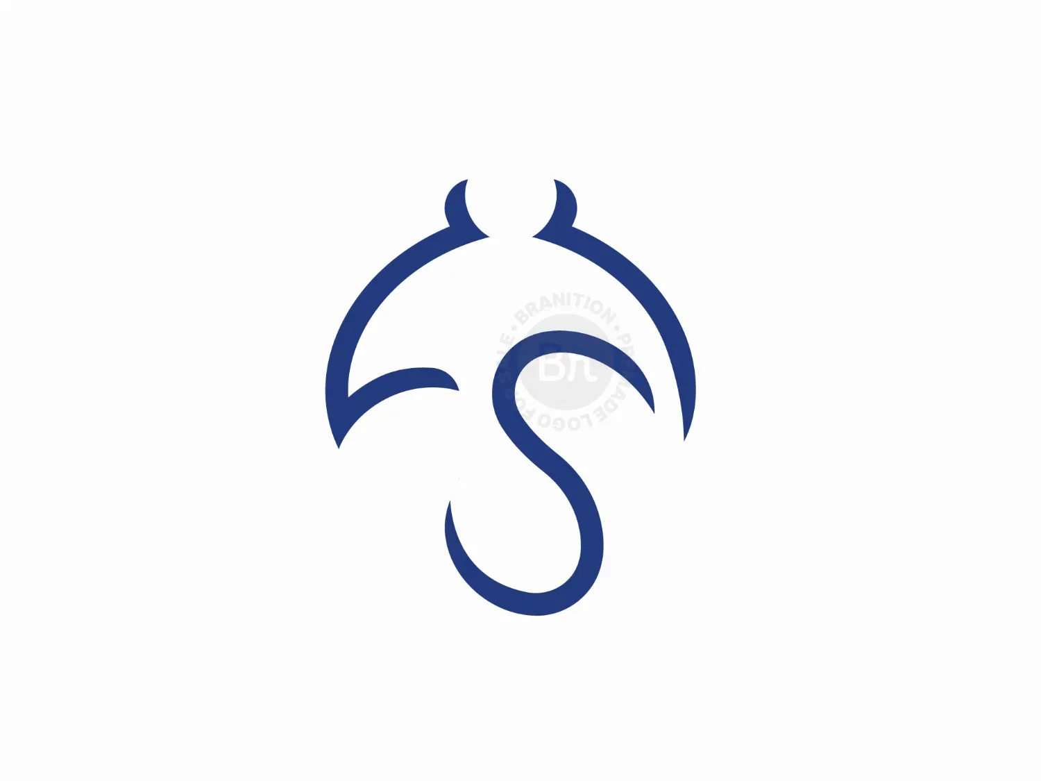 Letter S Stingray Logo