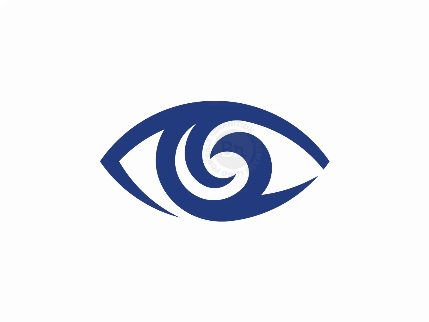 Ocean Wave Eye Vision Logo