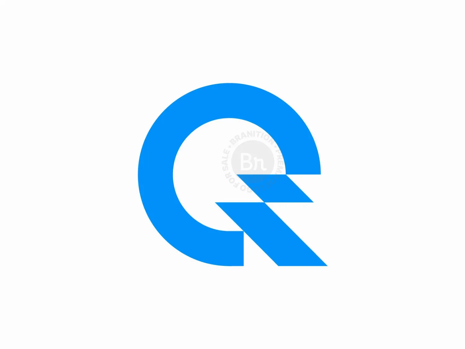 Abstract Letter Q Logo Design // For Sale