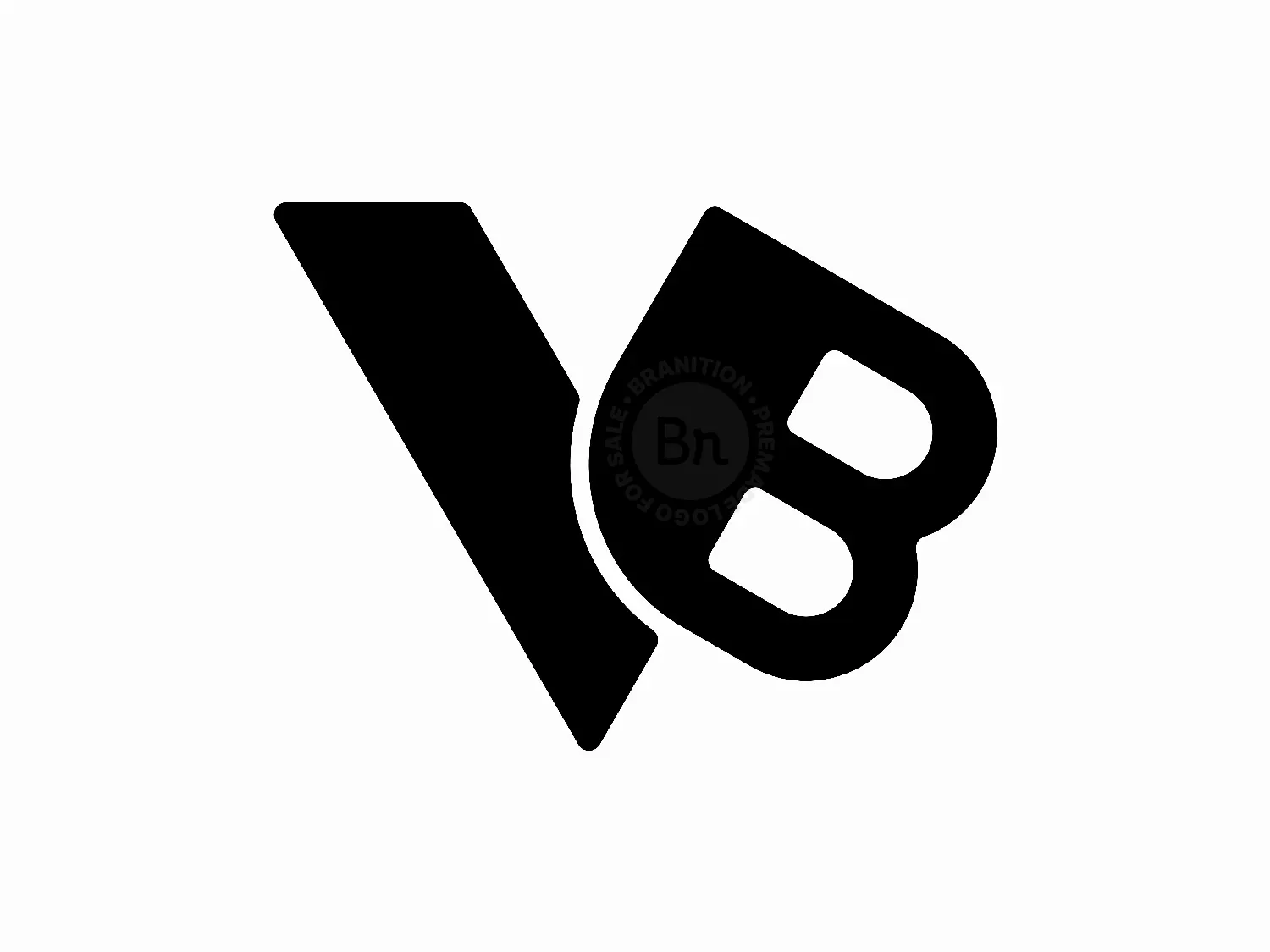 Letter VB Initial BV Identity Monogram Logo