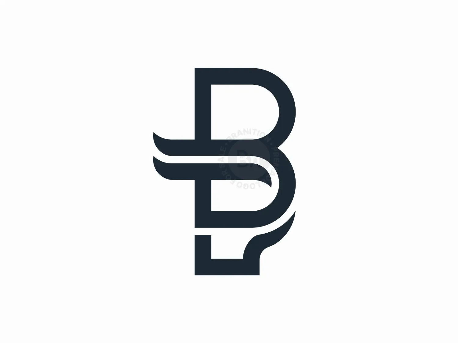 Letter B Bull Logo