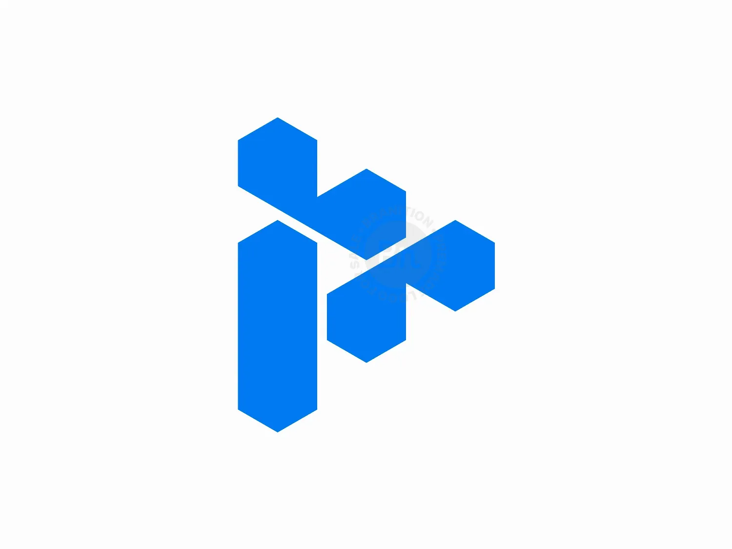 abstract letter p logo 0