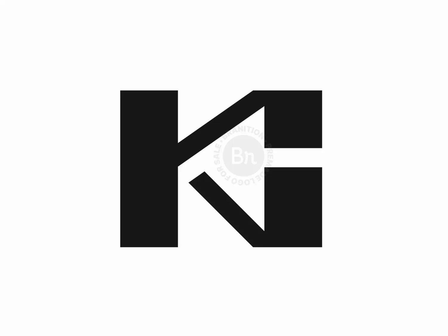 Letter KI Or IK Logo