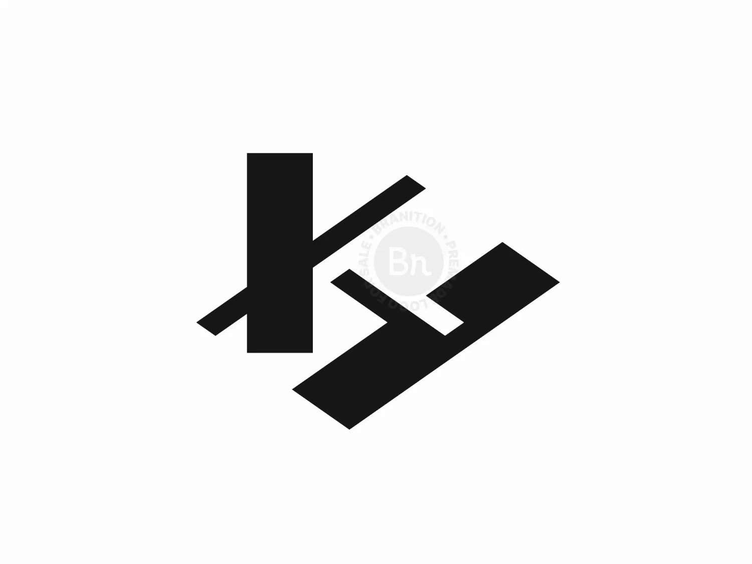 Letter KY Or YK Logo