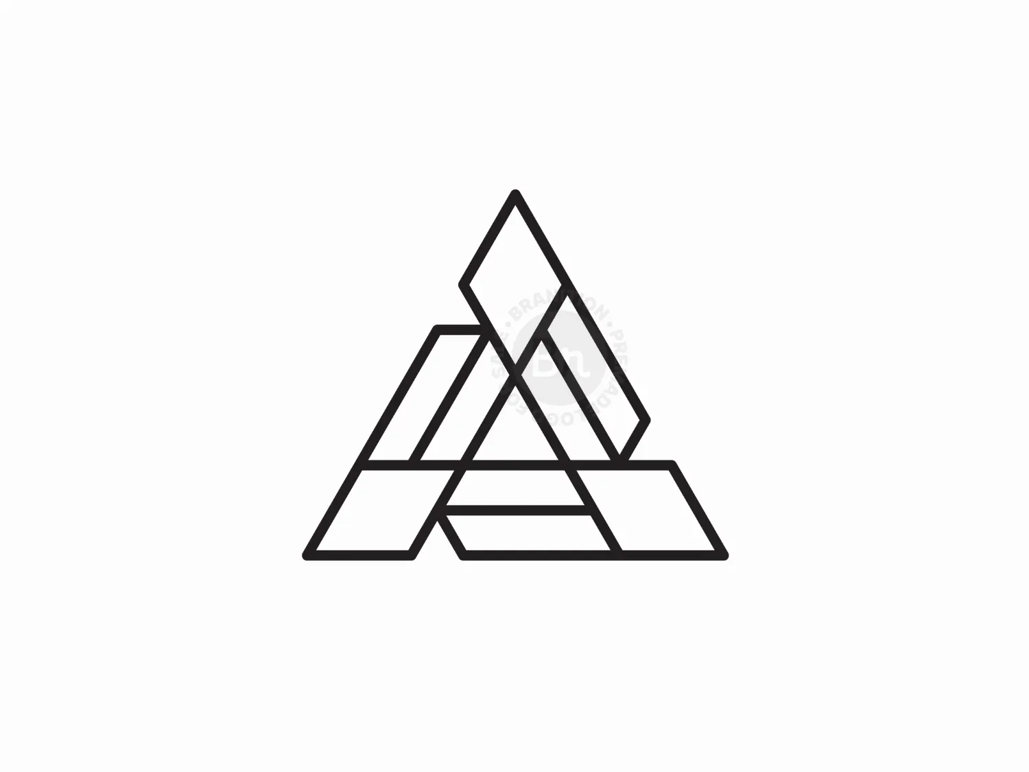 triangle geometric logo 17