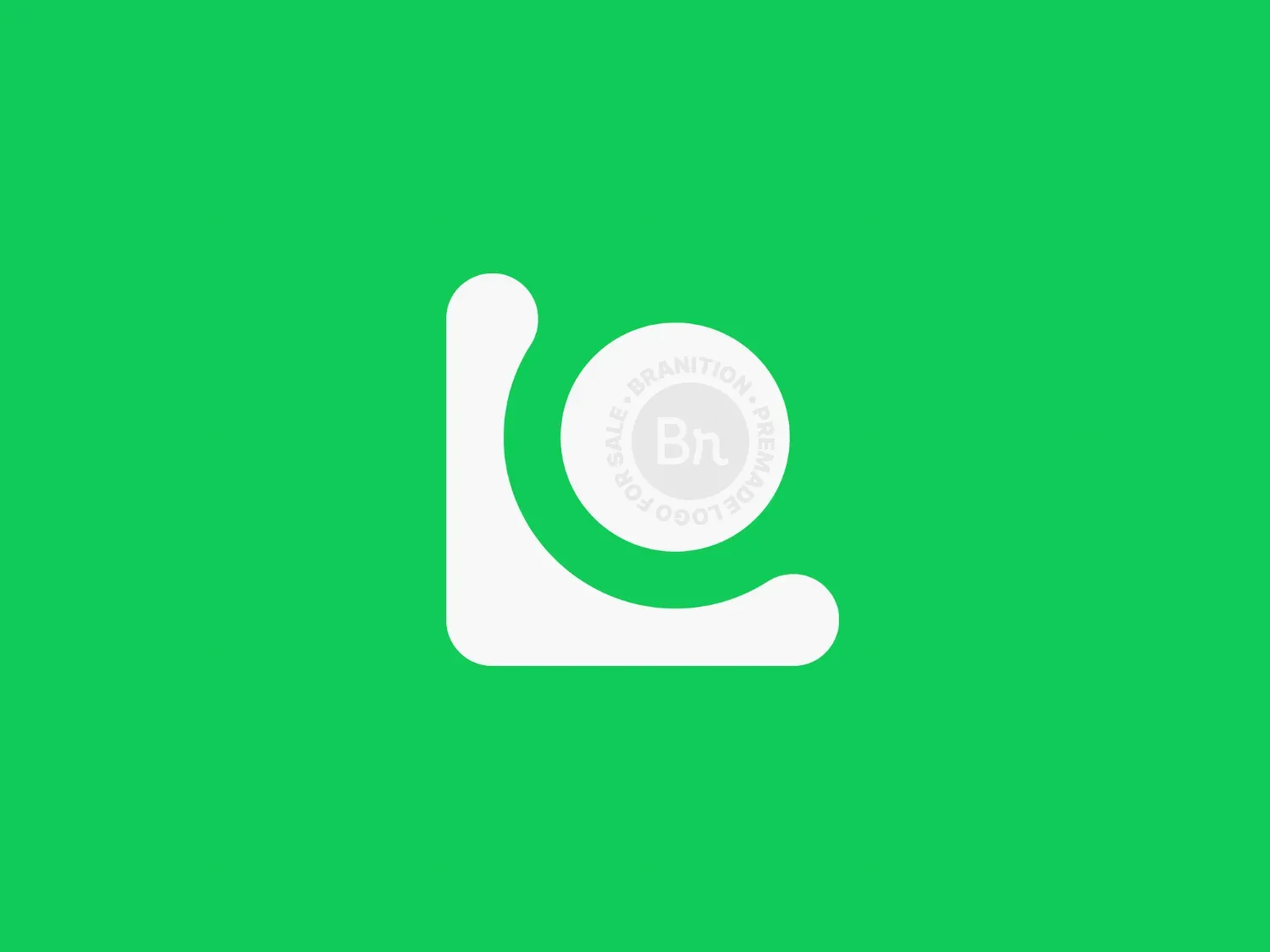 Modern Soft Geometric Letter L Human Support Logo