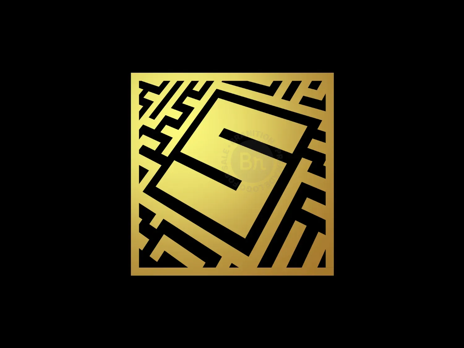 Maze S Gold Square Logo