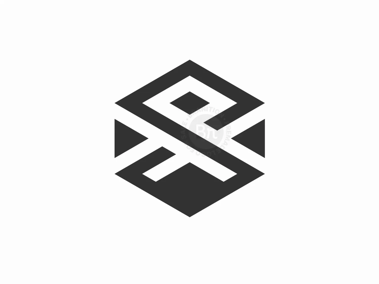 Letter S Or Infinity Box Logo