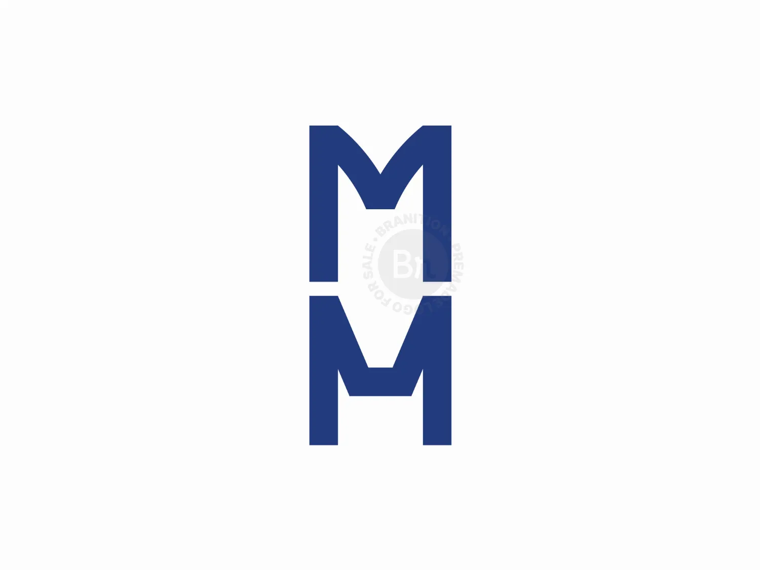 Letter M Or M Horse Logo