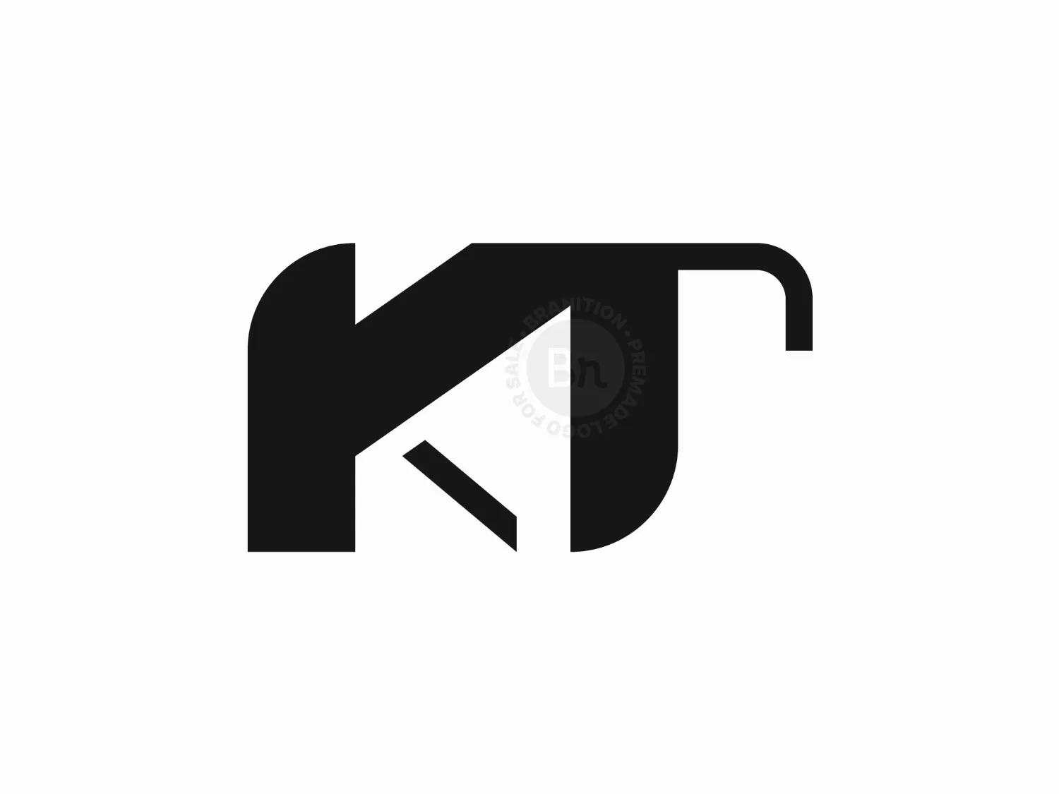 Letter KT Or TK Logo