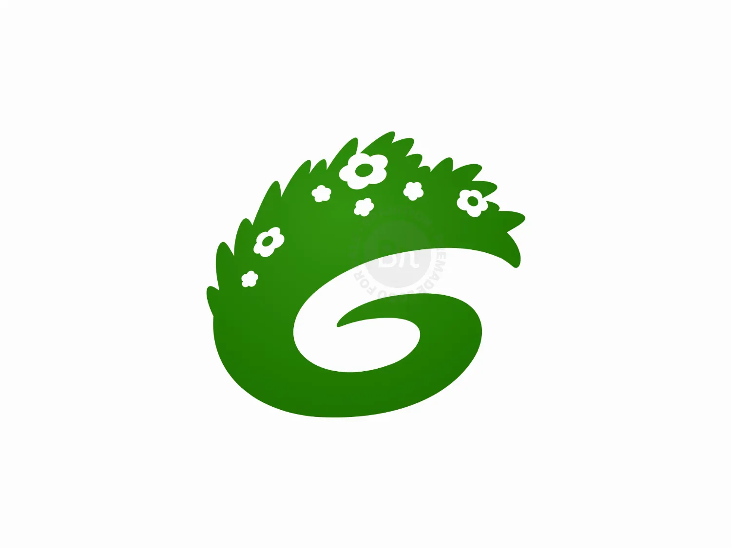Green Grass G Logo