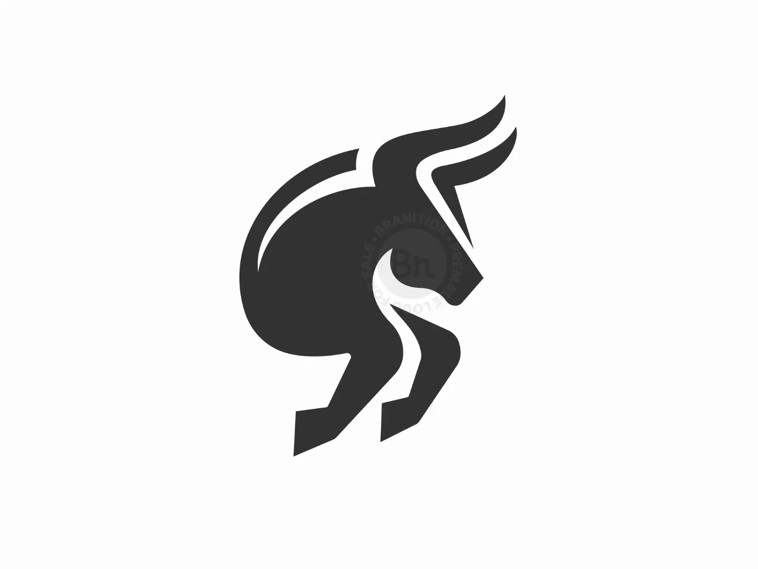 Jumping Bull Logo