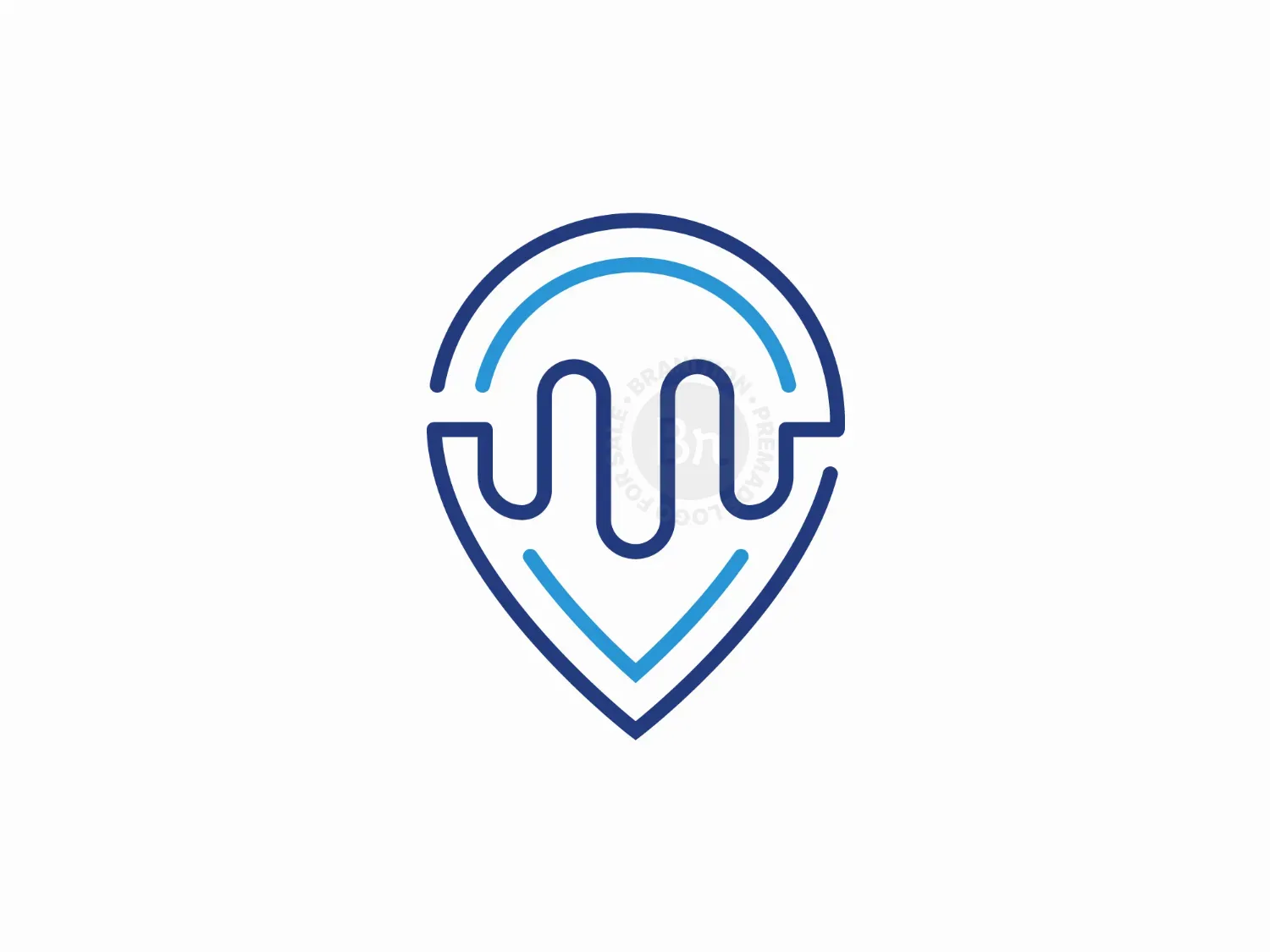 Location Sound Wave Logo