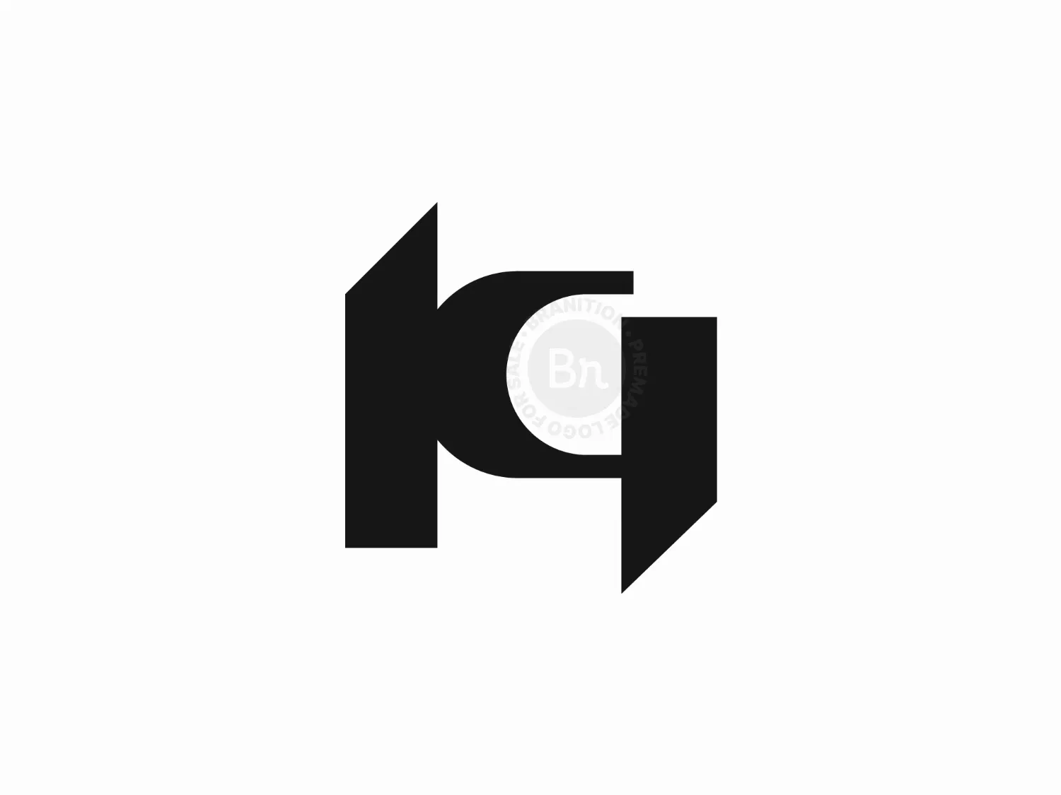 Letter Kq Or QK Logo