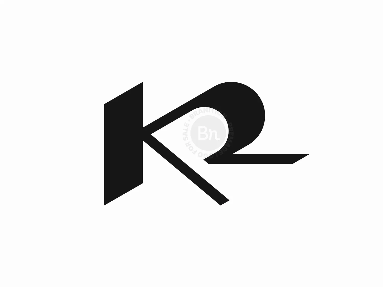 Letter KR Or RK Logo