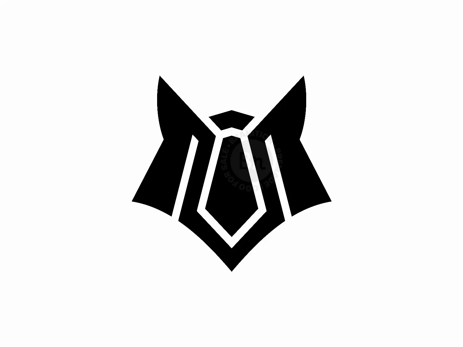 fox head logo logo 0