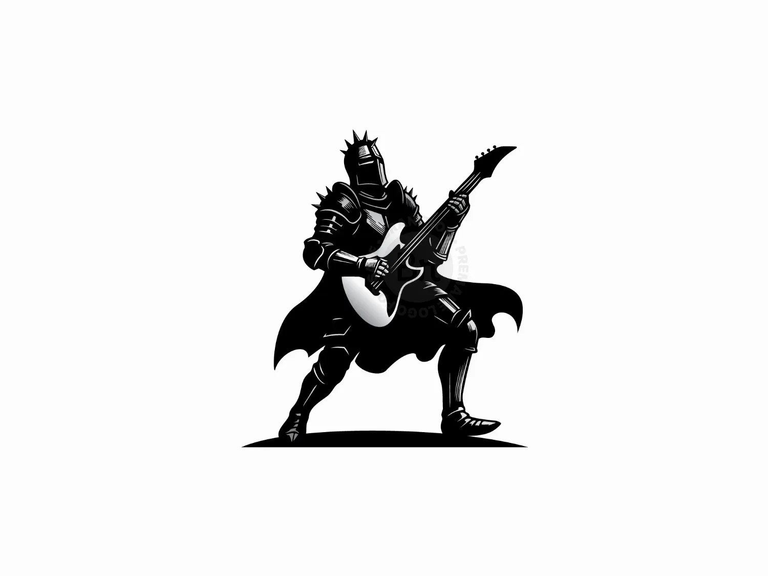 Metal Sound Or Iron Riff Logo