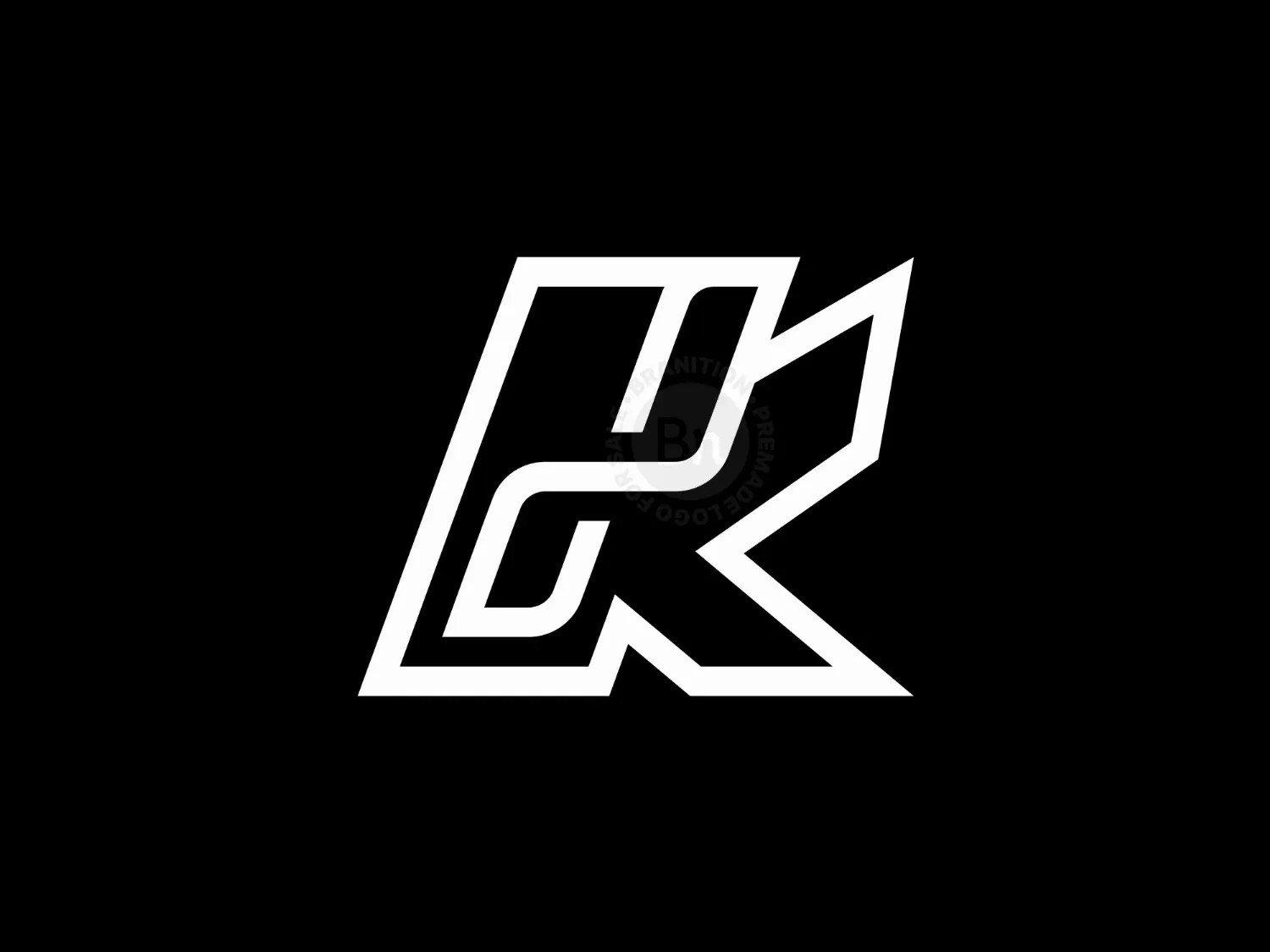 Simple K Infinity Initial Logo
