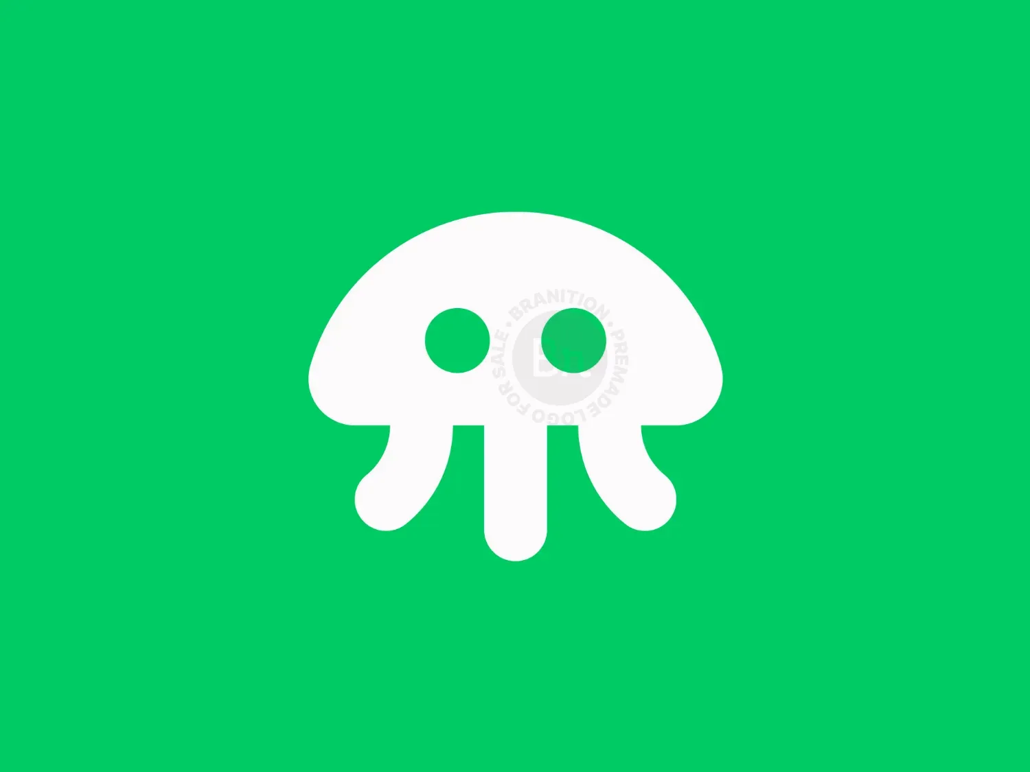 Cute Jellyfish Logo