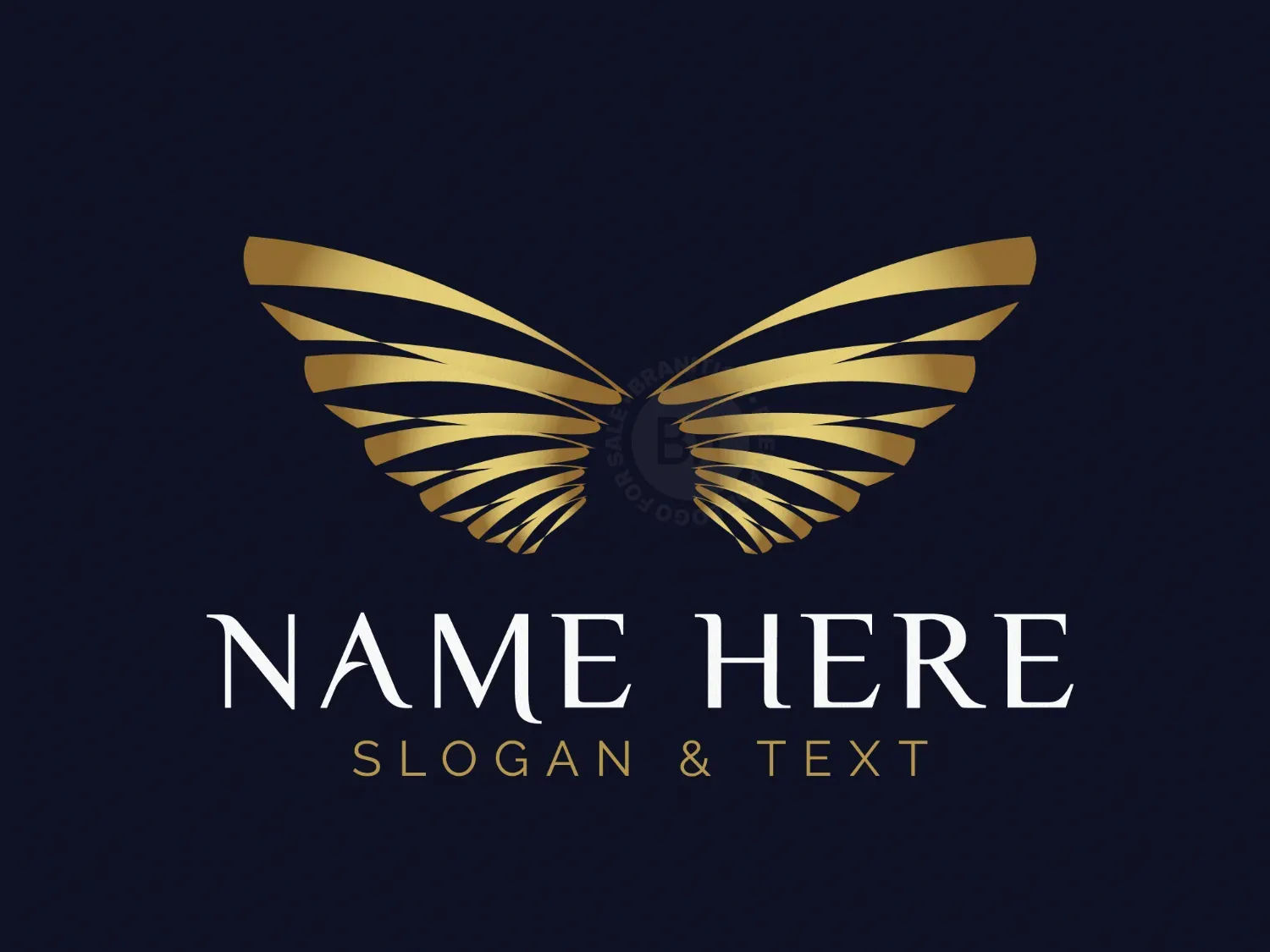 Golden Wings Church Logo