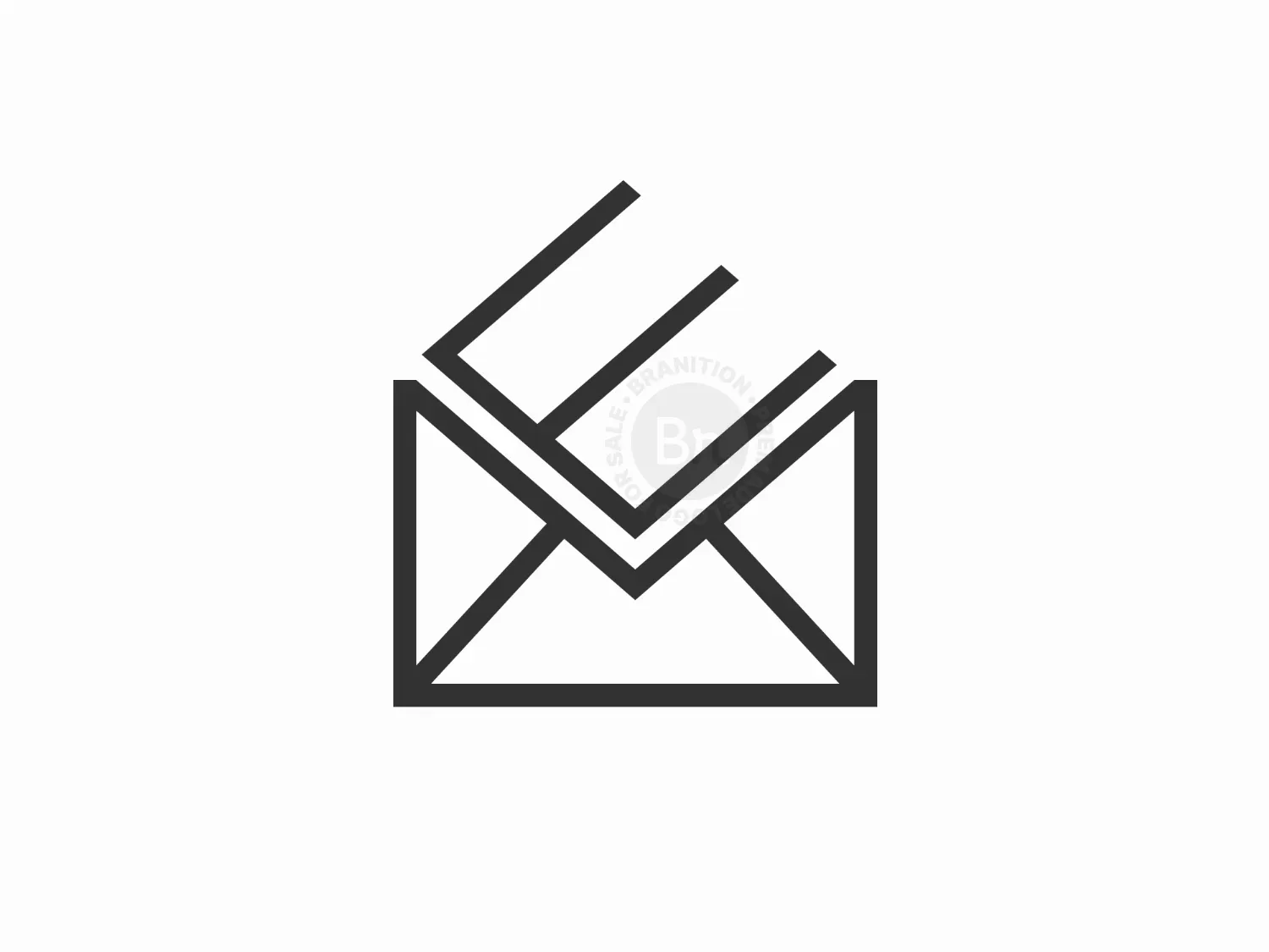 Letter E Email Logo