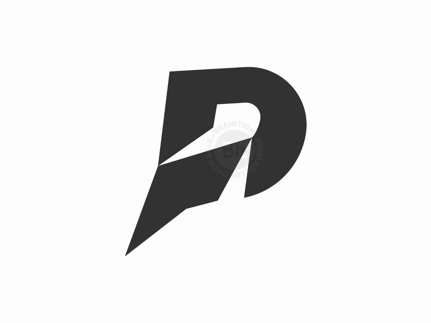 Letter D Lightbolt Logo