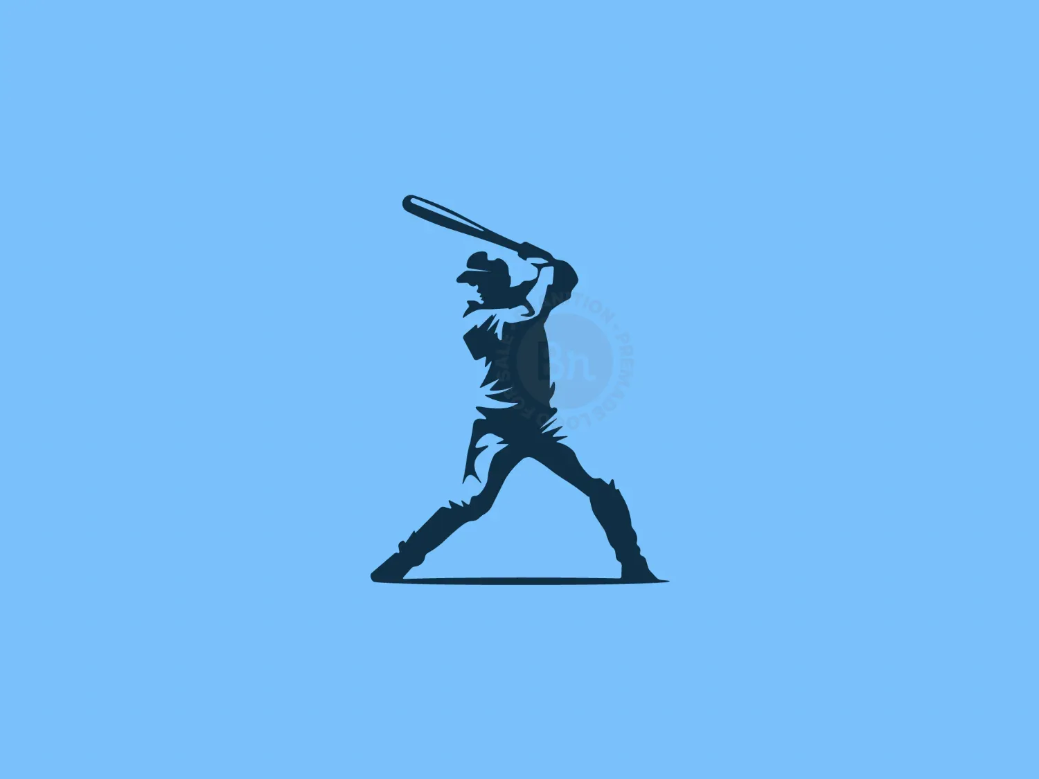 Baseball Batter Logo