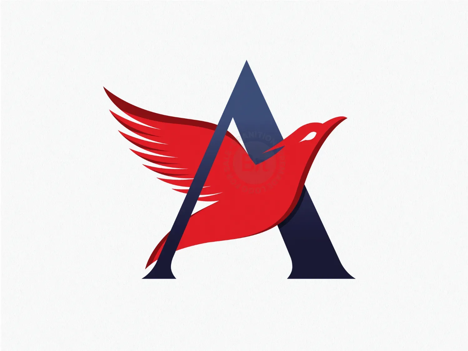 Phoenix Letter A Logo