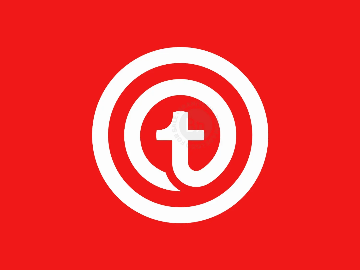 Target Arrow Letter T Simple Logo