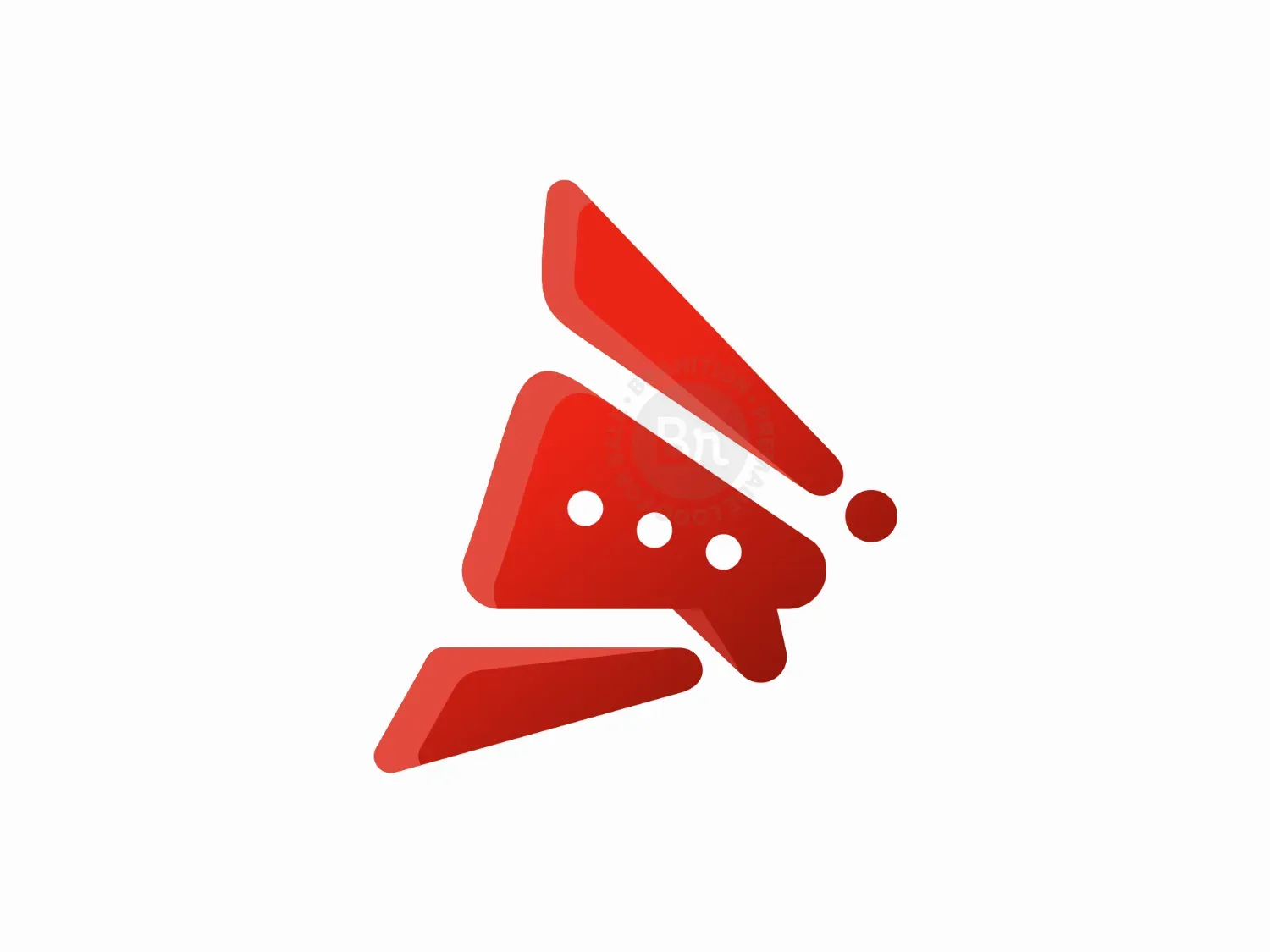 Speak Out Simple Modern 3D Logo