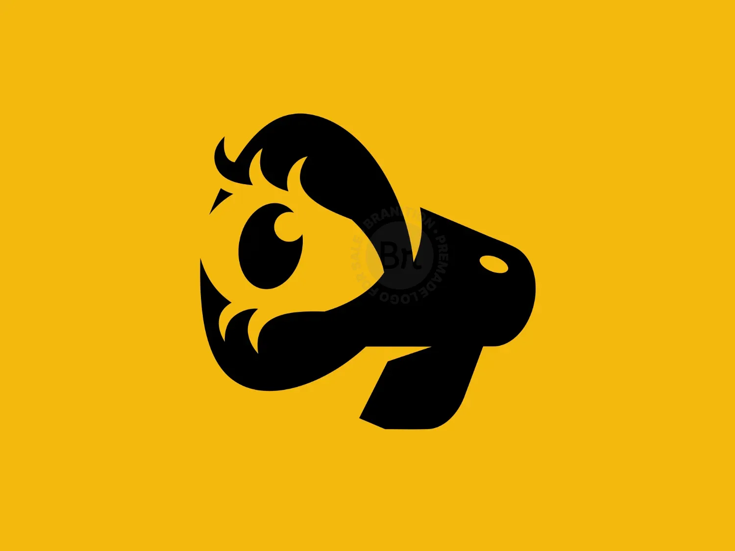Eyes Megaphone Simple Modern Logo