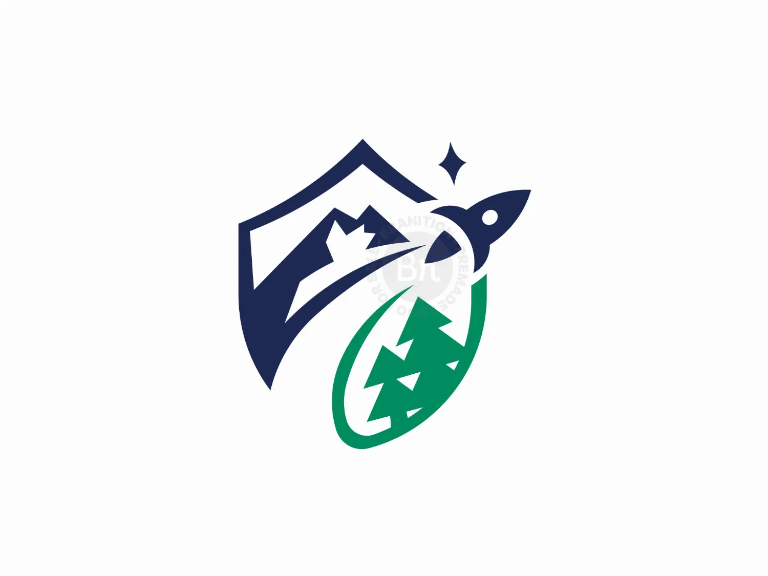 Rocket Shield Mountain Pine Logo