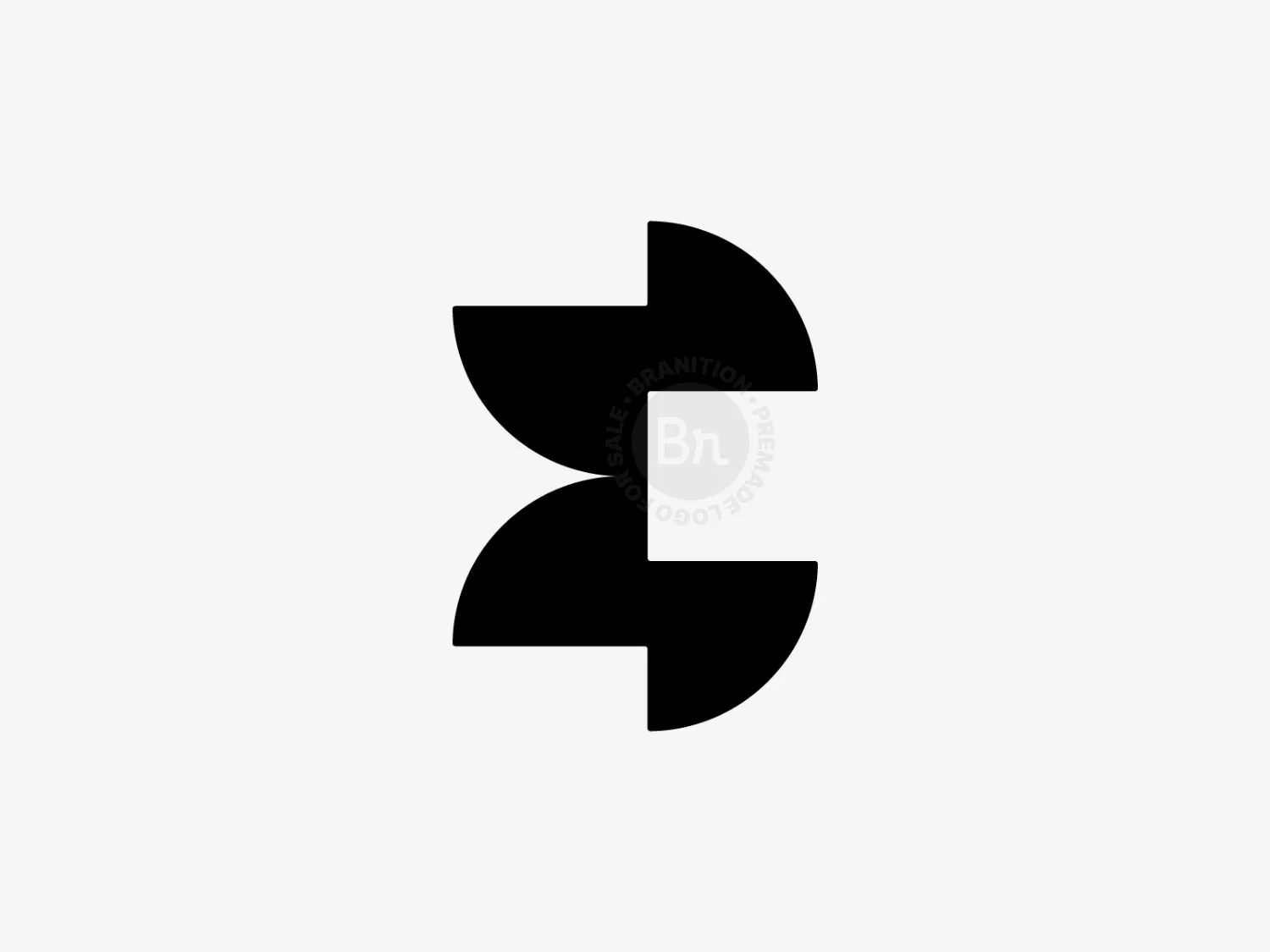 Minimal C Monogram Logo // For Sale