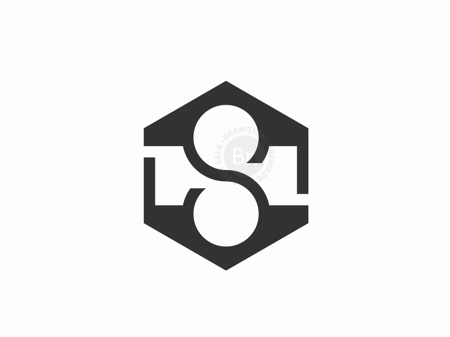 Box Infinity Letter S Logo