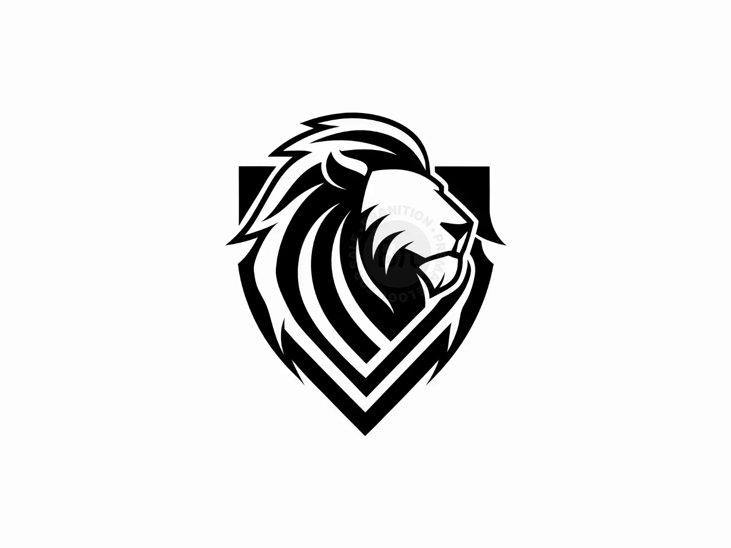 Lion Elegant Shield