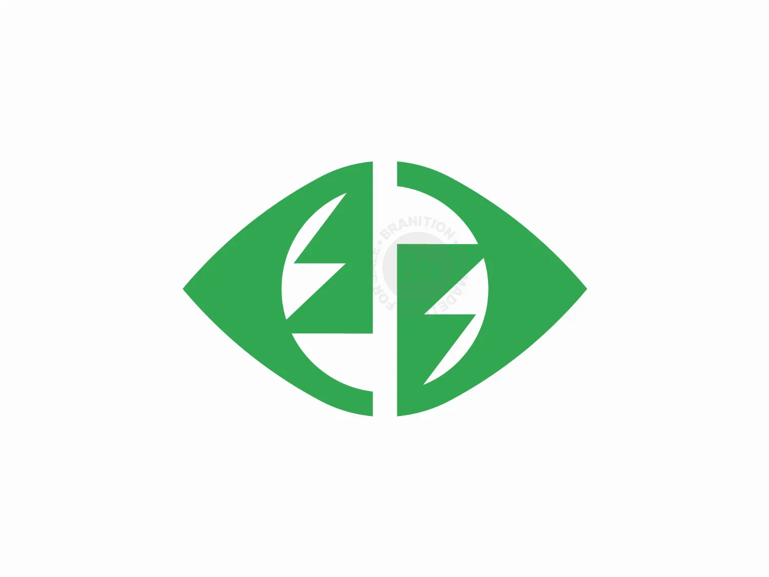 Eco Pine Eye Vision Logo
